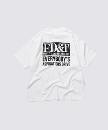 BACK FD&T TUBE TEE / 半袖バックロゴTシャツ