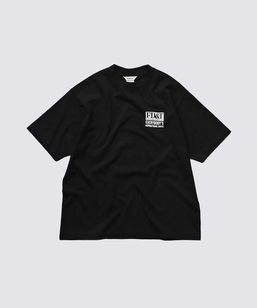 FIDELITY（フィデリティ）の「BACK FD&T TUBE TEE / 半袖バックロゴTシャツ（Tシャツ/カットソー・メンズ・ブラック/ホワイト・MEDIUM/LARGE）」の7枚目の写真