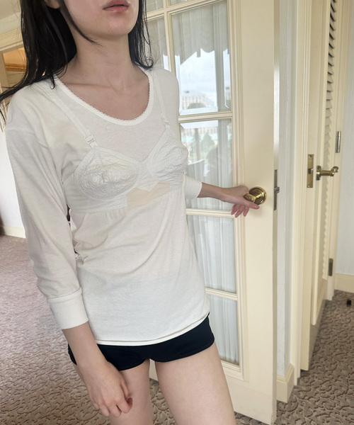 EDIT. FOR LULU(エディットフォールル)の「petiteLULU ピコロングスリーブTEE(Tシャツ/カットソー・レディース・ホワイト・FREE)」の12枚目の写真