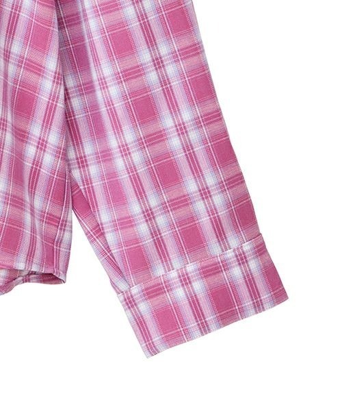 Candy Stripper(キャンディストリッパー)の「SAILOR CHECK シャツ(シャツ/ブラウス・レディース・ピンク/ブラウン/ブラック・FREE)」の21枚目の写真