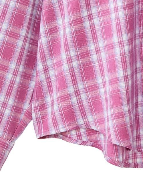 Candy Stripper(キャンディストリッパー)の「SAILOR CHECK シャツ(シャツ/ブラウス・レディース・ピンク/ブラウン/ブラック・FREE)」の22枚目の写真