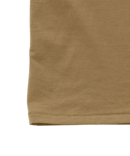 ATON（エイトン）の「ATON SUVIN 60/2 TANK TOP KKAGGM0014（タンクトップ・レディース・ベージュ/グリーン・SMALL）」の3枚目の写真