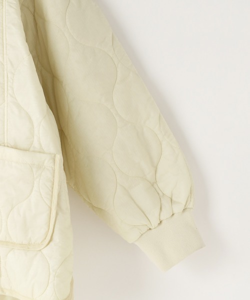 LOWRYS FARM（ローリーズファーム）の「【160-170サイズ】キルティングブルゾン　 497143（ブルゾン・キッズ・カーキ/アイボリー/ブラック・MEDIUM/LARGE）」の15枚目の写真