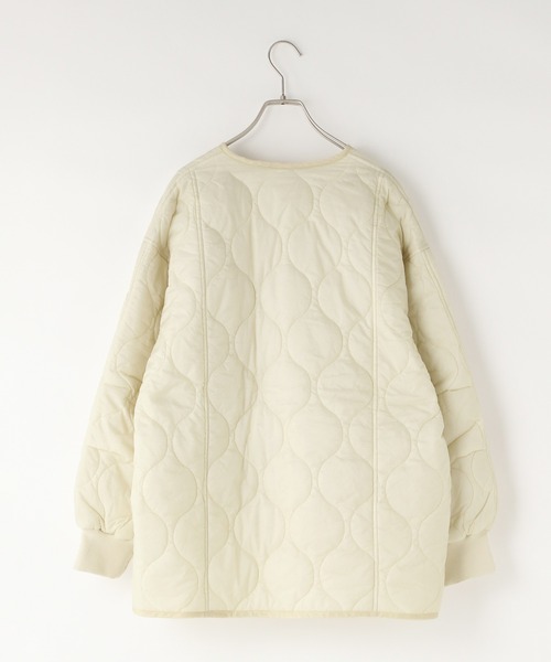 LOWRYS FARM（ローリーズファーム）の「【160-170サイズ】キルティングブルゾン　 497143（ブルゾン・キッズ・カーキ/アイボリー/ブラック・MEDIUM/LARGE）」の12枚目の写真
