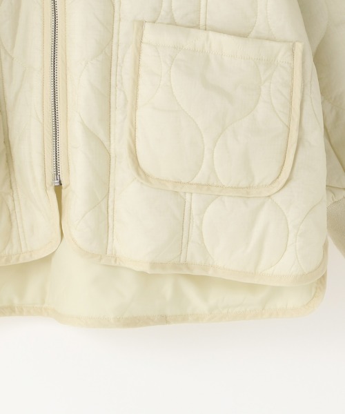 LOWRYS FARM（ローリーズファーム）の「【160-170サイズ】キルティングブルゾン　 497143（ブルゾン・キッズ・カーキ/アイボリー/ブラック・MEDIUM/LARGE）」の7枚目の写真