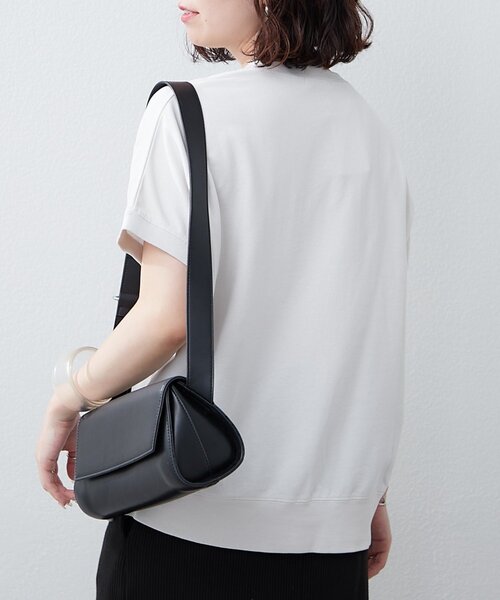 NAO(ナオ)の「【NAO】ミニ裏毛ピグメントプルオーバー(Tシャツ/カットソー・レディース・チャコールグレー/オレンジ/ネイビー/ライトグレー・FREE)」の17枚目の写真