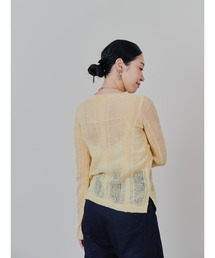 TEVALT | シアーモヘアニットトップス(ニット/セーター)