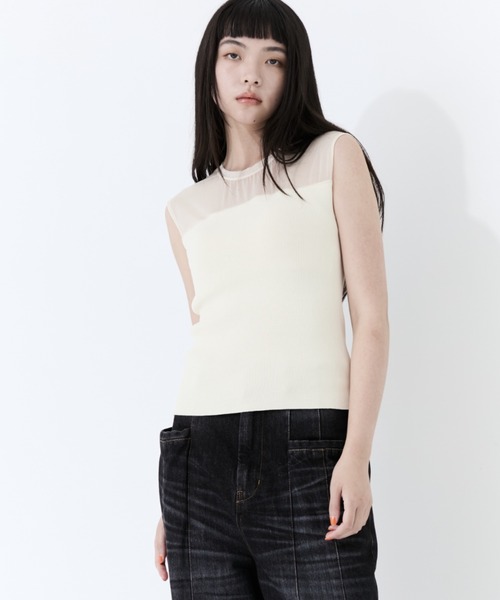 NICENICE MOMENT カップ付きタンクトップ　ナイスナイスモーメント 楽天市場】【一部SALE！30%OFF】ナイスナイスモーメント