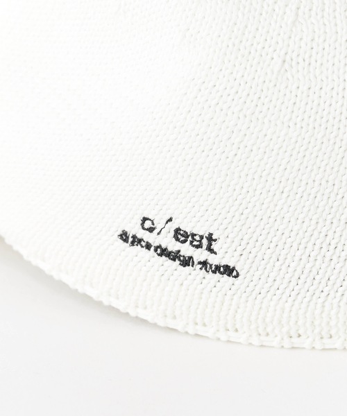 c/est（シーエ）の「c/est/シーエ KATE ニットキャップ（キャップ・レディース・ブラック/オフホワイト・FREE）」の5枚目の写真