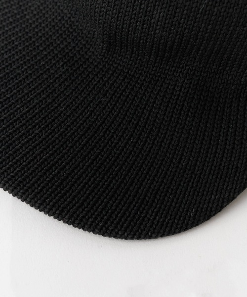 c/est（シーエ）の「c/est/シーエ KATE ニットキャップ（キャップ・レディース・ブラック/オフホワイト・FREE）」の7枚目の写真