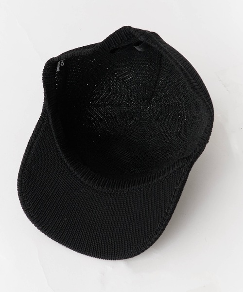 c/est（シーエ）の「c/est/シーエ KATE ニットキャップ（キャップ・レディース・ブラック/オフホワイト・FREE）」の9枚目の写真
