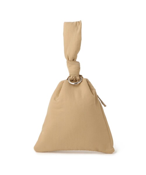 ADAM ET ROPE'(アダムエロペ)の「トライアングルムスビミニバッグ(ハンドバッグ・レディース・ブラック/ベージュ/ライトグリーン・FREE)」の10枚目の写真