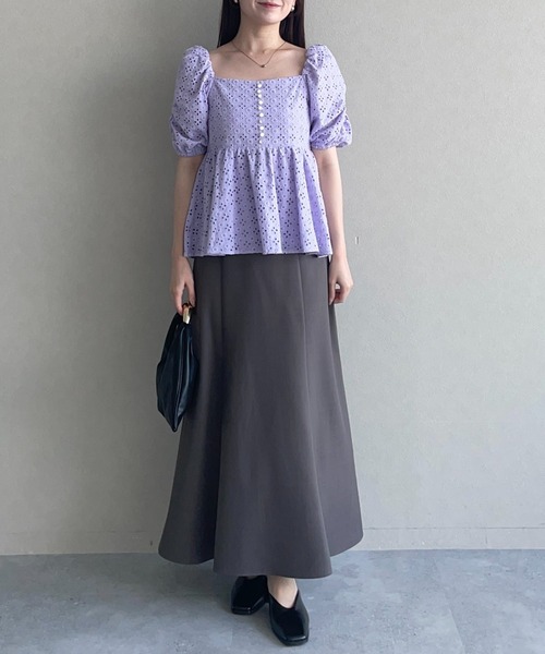 mysty woman（ミスティウーマン）の「グレースカットミュール 592369（スリッポン・レディース・オフホワイト/ブラック・MEDIUM/LARGE）」の17枚目の写真