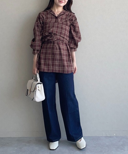 mysty woman（ミスティウーマン）の「グレースカットミュール 592369（スリッポン・レディース・オフホワイト/ブラック・MEDIUM/LARGE）」の14枚目の写真