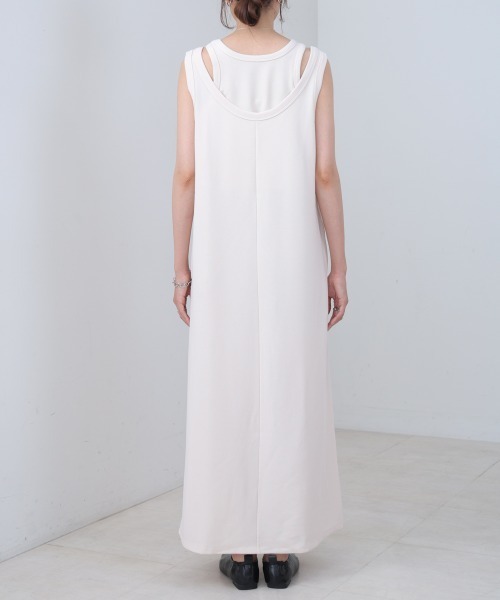 Bab(バブ)の「【S・Mサイズ展開】レイヤードSETワンピース(ワンピース・レディース・ホワイト系その他/ブラウン/ブラック・S/M)」の12枚目の写真
