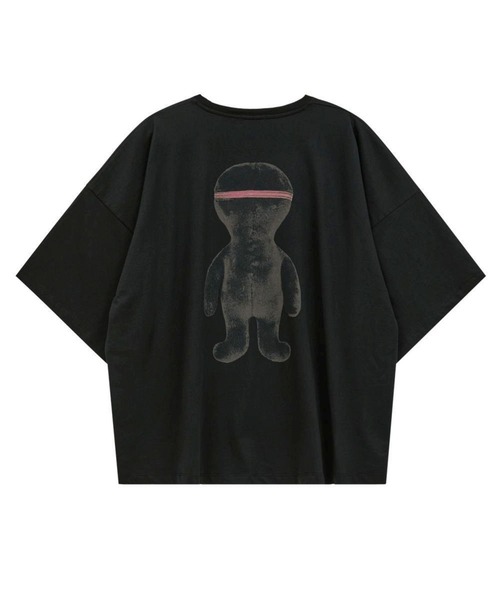 HOODHOOD（フッドフッド）の「【UNISEX】HOODHOOD／AlienOverfit Ｔ（Tシャツ/カットソー・レディース・ホワイト/ブラック/パープル・MEDIUM）」の21枚目の写真