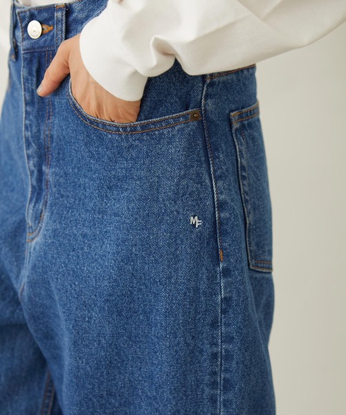 MILKFED.（ミルクフェド）の「BOYFRIEND LOOSE DENIM PANTS（デニムパンツ・レディース・ブラック/インディゴブルー/ライトインディゴブルー・S/M）」の10枚目の写真