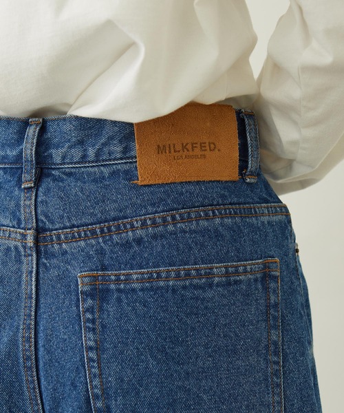 MILKFED.（ミルクフェド）の「BOYFRIEND LOOSE DENIM PANTS（デニムパンツ・レディース・ブラック/インディゴブルー/ライトインディゴブルー・S/M）」の11枚目の写真