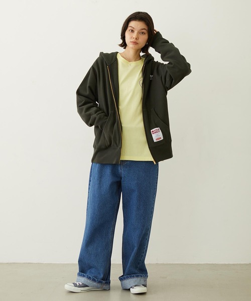 MILKFED.（ミルクフェド）の「BOYFRIEND LOOSE DENIM PANTS（デニムパンツ・レディース・ブラック/インディゴブルー/ライトインディゴブルー・S/M）」の16枚目の写真