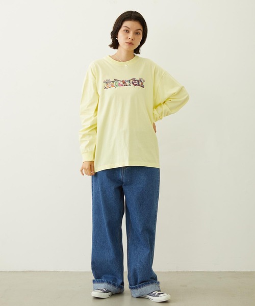 MILKFED.（ミルクフェド）の「BOYFRIEND LOOSE DENIM PANTS（デニムパンツ・レディース・ブラック/インディゴブルー/ライトインディゴブルー・S/M）」の18枚目の写真