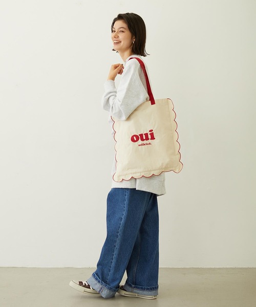 MILKFED.（ミルクフェド）の「BOYFRIEND LOOSE DENIM PANTS（デニムパンツ・レディース・ブラック/インディゴブルー/ライトインディゴブルー・S/M）」の22枚目の写真