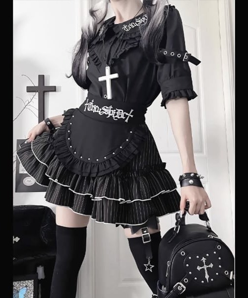 A'GEM/9 × .kom TricuspidC フリルハートドレス A'GEM/9 × .kom