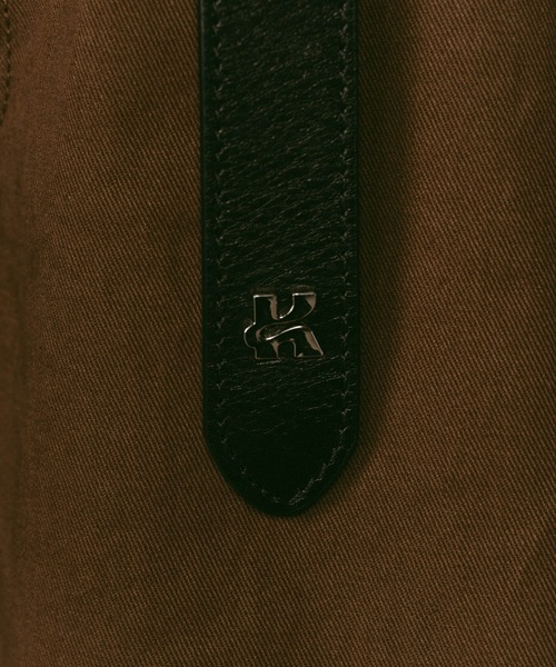 Knuth Marf】K motif leather belt