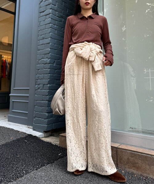 willow】レースオールインワン（サロペット/オーバーオール）｜WILLOW