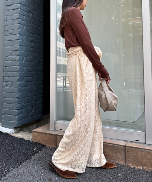 willow】レースオールインワン（サロペット/オーバーオール）｜WILLOW