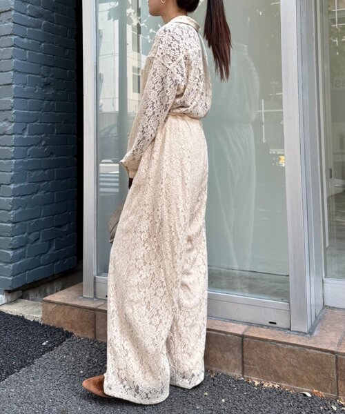 セール】【willow】レースオールインワン（サロペット/オーバーオール