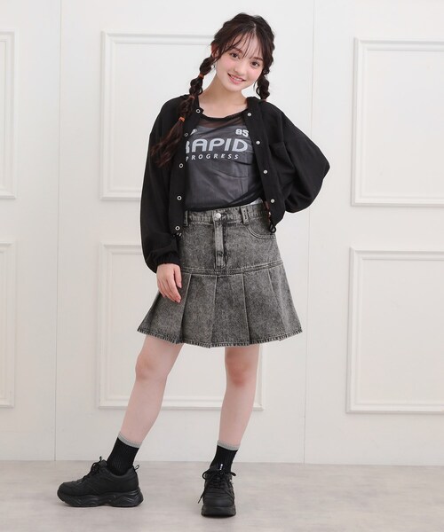 【美品】8 YARDS プリーツスカート Mサイズ LATTE 8YARDS / Half Pleated 2G