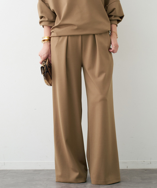 セール】*PRIMEWOOL PONTE パンツ（その他パンツ）｜Deuxieme Classe