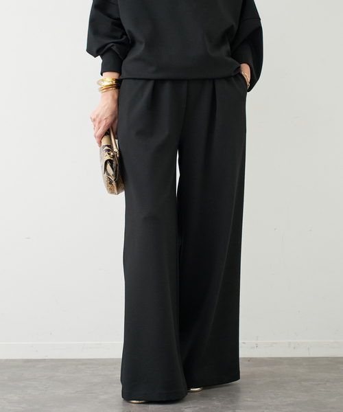 セール】*PRIMEWOOL PONTE パンツ（その他パンツ）｜Deuxieme Classe