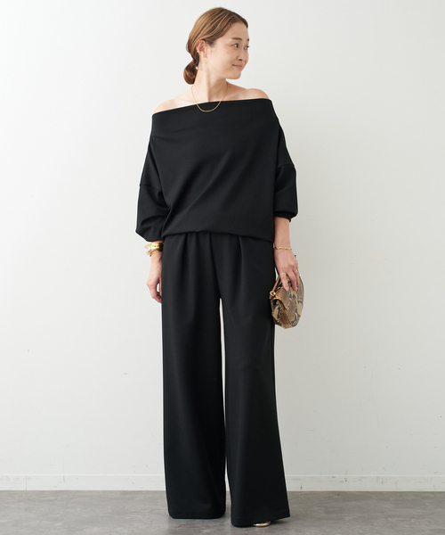 セール】*PRIMEWOOL PONTE パンツ（その他パンツ）｜Deuxieme Classe