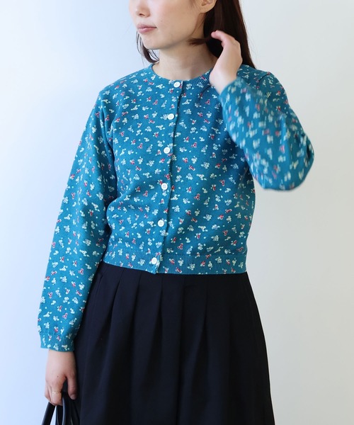 bulle de savon（ビュルデサボン）の「《early spring》hana hana プリント ニットカーディガン（カーディガン/ボレロ・レディース・アイボリー・FREE）」の21枚目の写真