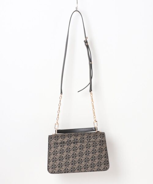 MICHAEL KORS(マイケルコース)の「DELANCEY エンパイア シグネチャーロゴ トップ ハンドル チェーン サッチェル ミディアム(ハンドバッグ・レディース・ブラック系その他・FREE)」の2枚目の写真