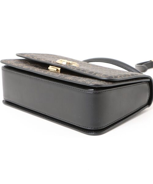 MICHAEL KORS(マイケルコース)の「DELANCEY エンパイア シグネチャーロゴ トップ ハンドル チェーン サッチェル ミディアム(ハンドバッグ・レディース・ブラック系その他・FREE)」の3枚目の写真