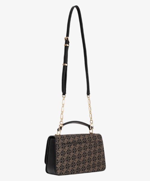 MICHAEL KORS(マイケルコース)の「DELANCEY エンパイア シグネチャーロゴ トップ ハンドル チェーン サッチェル ミディアム(ハンドバッグ・レディース・ブラック系その他・FREE)」の6枚目の写真