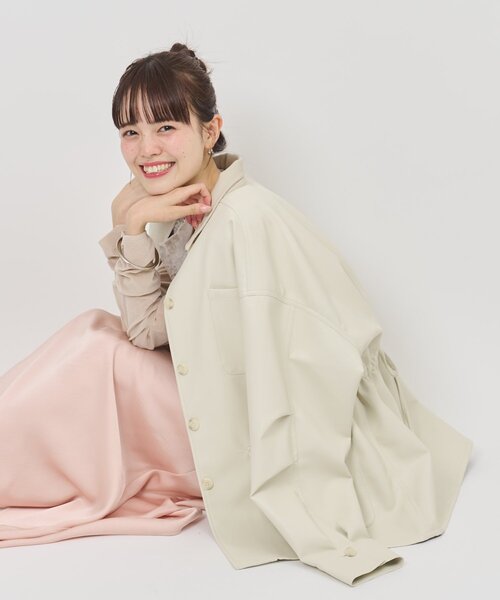新品未開封 mystic 裾レイヤードジャケット セール】裾レイヤードジャケット（その他アウター）｜mystic