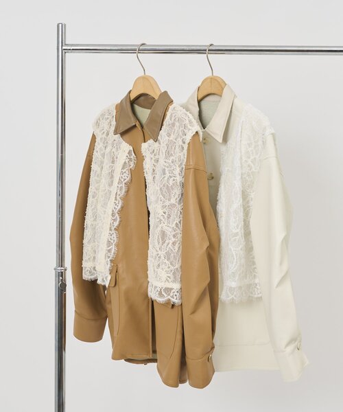 lily.s_y 企画】マルチwayレースレイヤードジャケット（その他