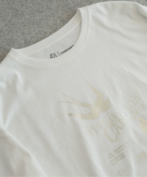 NOMBRE IMPAIR（ノンブルアンペール）の「スワローPT　長袖TEE（Tシャツ/カットソー・レディース・シルバー/ゴールド・FREE）」の19枚目の写真