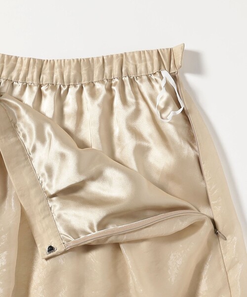 Ray BEAMS（レイビームス）の「シアー ティアード スカート（スカート・レディース・ベージュ/ブラック・1/0）」の7枚目の写真