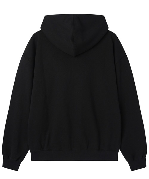 OY（オーワイ）の「『OY/オーワイ』FLANNEL CHECK LOGO HOODIE ZIP UP/フランネルチェックロゴジップアップパーカー（パーカー・レディース・グレー/ブラック・M/L）」の16枚目の写真