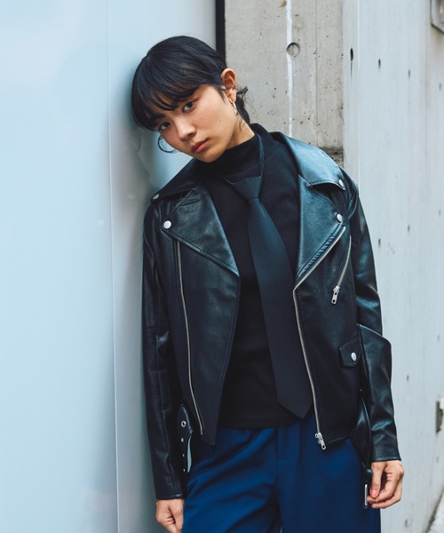 ダブルライダースジャケット（ライダースジャケット）｜PUNYUS