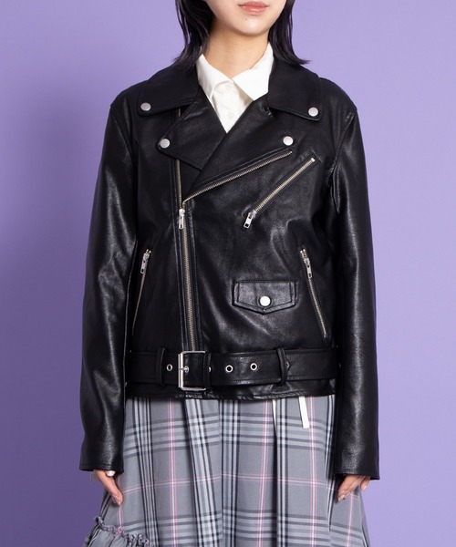 ダブルライダースジャケット（ライダースジャケット）｜PUNYUS