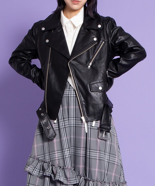 ダブルライダースジャケット（ライダースジャケット）｜PUNYUS