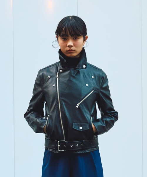 値下げ！PUNYUS フェイクスウェードライダースジャケット　③ 値下げ！PUNYUS フェイクスウェードライダースジャケット ③