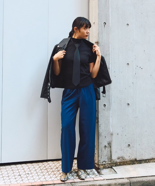 PUNYUS（プニュズ）の「ダブルライダースジャケット（ライダースジャケット・レディース・ブラック・2/1/4/3）」の20枚目の写真