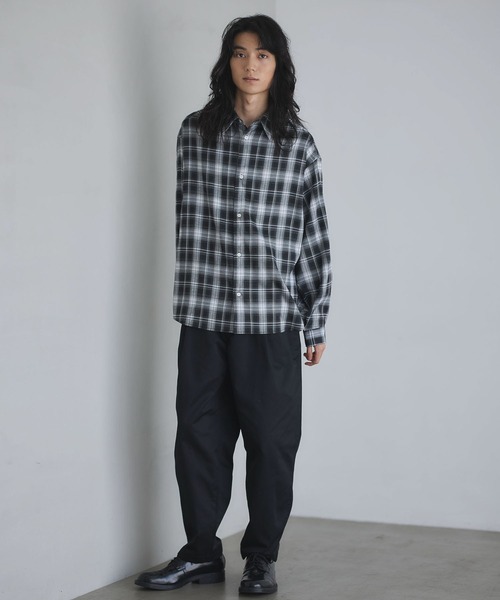 CRAFT STANDARD BOUTIQUE（クラフトスタンダードブティック）の「イージーワイドテーパードパンツ（その他パンツ・メンズ・カーキ/ブラック/ベージュ・S/L/M）」の7枚目の写真