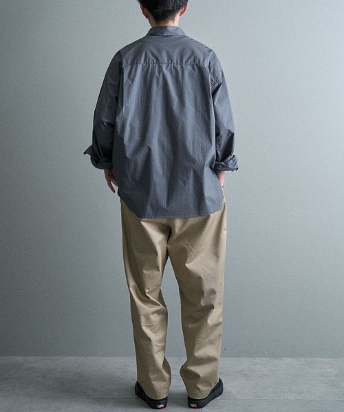 CRAFT STANDARD BOUTIQUE（クラフトスタンダードブティック）の「イージーワイドテーパードパンツ（その他パンツ・メンズ・カーキ/ブラック/ベージュ・S/L/M）」の15枚目の写真